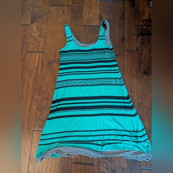 Green Striped Bailey 44 Sleeveless Dress - Picture 2 of 4